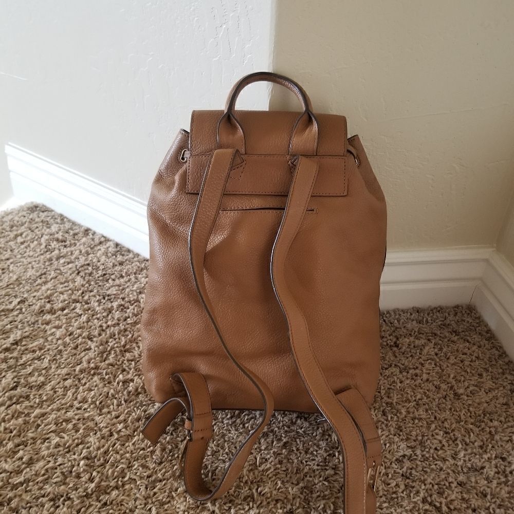 Tory Burch Leather Backpack - Picture 4 of 9